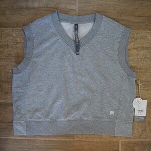 NWT Vuori Grey Sedona Oversized Vest